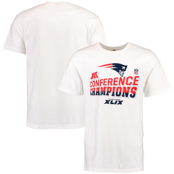 New England Patriots 2014 AFC Champions Trophy Collection Locker Room T-Shirt - White